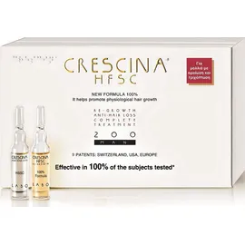 Labo Crescina Hfsc 100% Complete Treatman 200 Αγωγή Κατά Της Τριχόπτωσης Για Άνδρες  10+10 Φιαλίδια