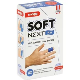 Snogg Soft Aυτοκόλλητος Αδιάβροχος Επίδεσμος Χωρίς Κόλλα 6x100cm Χρώμα:Μπλέ 1 Τεμάχιο