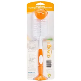 Dr Browns Βούρτσα Καθαρισμού Μπιμπερό Σε Διάφορα Χρώματα 1 Τεμάχιο [Πορτοκαλί]
