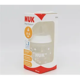 Nuk First Choice+ Μπιμπερό Πολυπροπυλενίου Με Θηλή Σιλικόνης 0-6m+ 150ml [10743749]