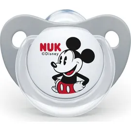 Nuk Trendline Disney Mickey Ψευδοθήλαστρο Σιλικόνης Κόκκινη 0-6m (art.no. 10.730.123)