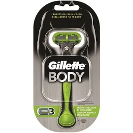 Gillette Σώματος Body Grooming (Μηχανή +1 Ανταλλακτικό)