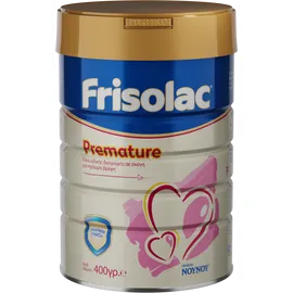 Frisolac Premature Γάλα ειδικής διατροφής σε σκόνη για πρόωρα και ελλιποβαρή βρέφη 400gr