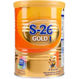 Wyeth S26 Ι Gold Βρεφικό Γάλα από τη Γέννηση μέχρι τον 6ο μήνα 400 gr