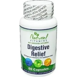 Natural Vitamins Digestive Relief 60caps