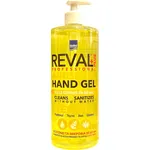 Intermed Reval Plus Antiseptic Hand Gel Lemon Αντιμικροβιακό Τζελ Χεριών 1Lt