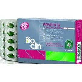 Bioclin Advance Phydrium Συμπλήρωμα Διατροφής για πιο λαμπερά μαλλιά 30 Caps
