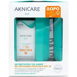 Synchroline Aknicare Sun Spf30 50ml & Δώρο Selfie Stick