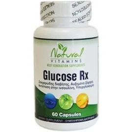 Natural Vitamins Glucose Rx 60 Caps