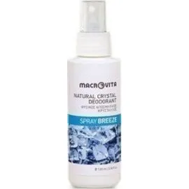 Macrovita Φυσικός Αποσμητικός Κρύσταλλος Spray με Άρωμα Breeze 100ml