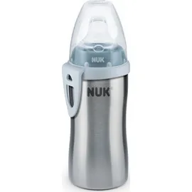 Nuk Active Cup Ανοξείδωτο Ατσάλι 12m+ Μπλε 215ml [10.255.328]