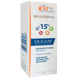 Ducray Melascreen UV Dry Touch Light Cream SPF50+ για Κανονικό - Μικτό Δέρμα 40ml PROMO -15%