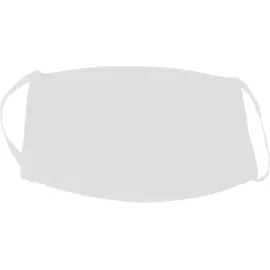 Μάσκα Προστασίας Άσπρη με διπλό ύφασμα 100% βαμβάκι 1τμχ