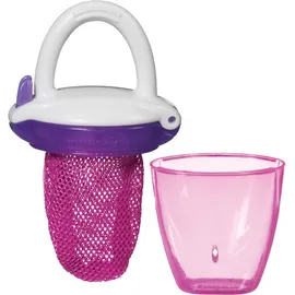 Munchkin Ροζ Δίχτυ Δοκιμής Φρέσκου Φαγητού με Καπάκι (11490)