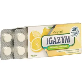 Igazym Lemon Pastillies 20 τεμ (Παστίλιες για το Λαιμό με Πρωτόγαλα - Γεύση Λεμονιού)
