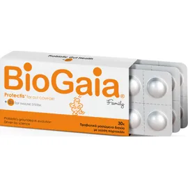 BioGaia ProTectis Family +D3 - 30 μασώμενα δισκία με γεύση Πορτοκάλι