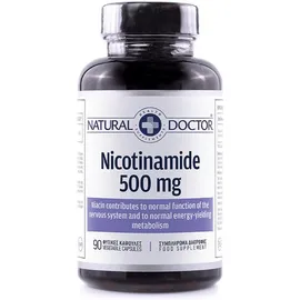 Natural Doctor Nicotinamide 500mg 90 φυτικές Caps