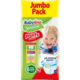 Babylino Sensitive Pants Unisex Economy Νο.6 (15+ kg) 42τμχ