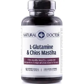 Natural Doctor L-Glutamine & Chios Mastiha 90 φυτικές Caps