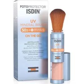 ISDIN UV Mineral Brush SPF50 - Πούδρα αντηλιακής προστασίας, 2 gr