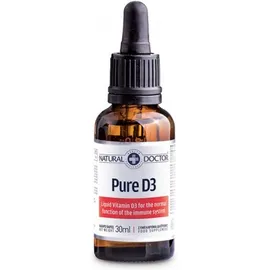 Natural Doctor Pure D3 Liquid Vitamin D3 2000iu/drops 30ml
