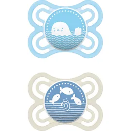 Mam Πιπίλα Σιλικόνης Perfect Blue  2-6m (2Τμχ.) 131S