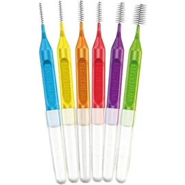 Elgydium Mono Compact Green 1,1 Μεσοδόντια Βουρτσάκια Πράσινα 4 Τμχ