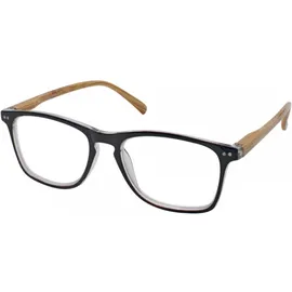 EyeLead Γυαλιά Διαβάσματος Unisex Μαύρο με ξύλινο βραχίονα Κοκκάλινο 2.25 (211)