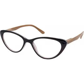 EyeLead Γυαλιά Διαβάσματος Unisex Μπορντώ Πεταλούδα με ξύλινο βραχίονα Κοκκάλινο 3.50 (206)