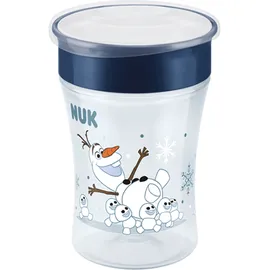 Action Cup Disney Olaf 230 ml της NUK από πολυπροπυλένιο, νέο καινοτόμο χείλος, δίσκος σφράγισης από σιλικόνη, για παιδιά από 8 μηνών