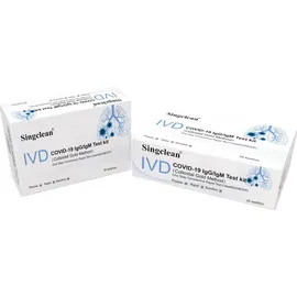 Singclean Covid-19 IgG/IgM test kit 1.piece - Διαγνωστικό σετ (Μέθοδος κολλοειδούς χρυσού)