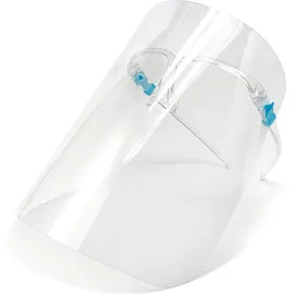 Προστατευτική ασπίδα προσώπου με πλαστικό σκελετό γυαλιών 1τμχ