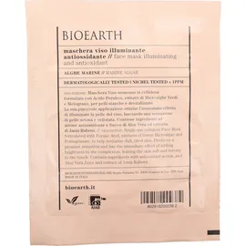 Bioleon Bioearth Αντιοξειδωτική Μάσκα Προσώπου Μίας Χρήσης με Φύκια 15ml