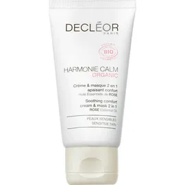 Decleor Organic Harmonie Calm Soothing Comfort 2 in 1 Cream & Mask Κρέμα και Μάσκα Προσώπου 50ml