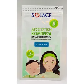 Solace Cooling Gel Δροσιστική Κομπρέσα 12x5cm 3 Κομπρέσες