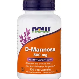 Now D Mannose 500 mg 120 caps