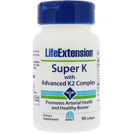 Life Extension Super K with Advanced K2 Complex, 90 softgels