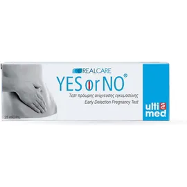 Real Care Yes Or No Μονό Τεστ Εγκυμοσύνης 1pic