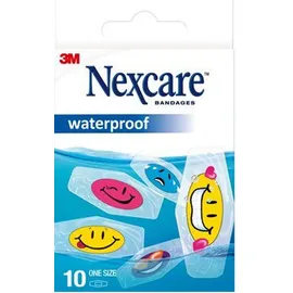 3M Nexcare Bandages Waterproof Παιδικά Αδιάβροχα Επιθέματα 26x57mm 10τεμ