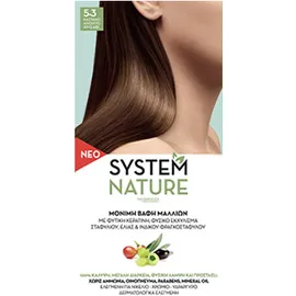 System Nature 5.3 Καστανό Ανοιχτό Χρυσαφί 60ml