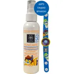 Apivita Suncare Παιδικό Αντηλιακό Spray Προσώπου & Σώματος  με αλόη & καλέντουλα SPF50, 150ml
