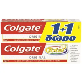 Colgate Total Original 75ml 1+1 ΔΩΡΟ