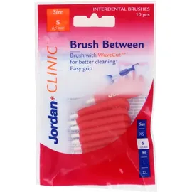 JORDAN CLINIC ΜΕΣΟΔΟΝΤΙΑ ΒΟΥΡΤΣΑΚΙΑ SMALL SIZE 0.5mm 10ΤΜΧ