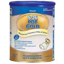 S-26 PDF Gold Γάλα για Λιποβαρή & Πρόωρα Βρέφη, 400gr