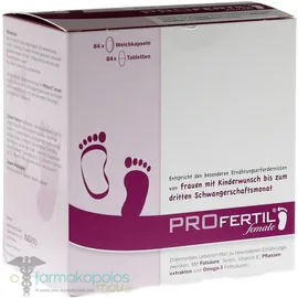 PROfertil Female 84softcaps + 84tabs Αγωγή υπογονιμότητας για Γυναίκες