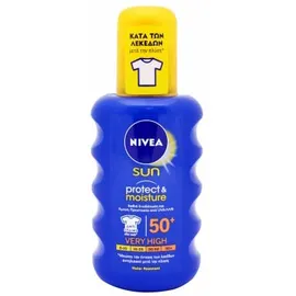 Nivea Sun Protect & Moisture Αντηλιακό Spray SPF50 200ml