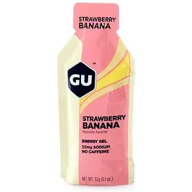 GU Ενεργειακό Gel Φράουλα Μπανάνα Χωρίς Καφεΐνη 32g