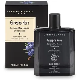 L'ERBOLARIO BLACK Juniper Energising Aftershave Lotion 100ml