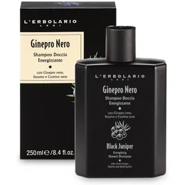 L'ERBOLARIO BLACK Juniper Energising Shower Shampoo 250ml