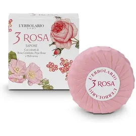 L'ERBOLARIO 3 Rosa Perfumed Soap 100g
